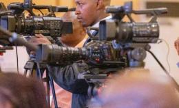 File Image of journalists covering AJEA awards held by the Media Council of Kenya.